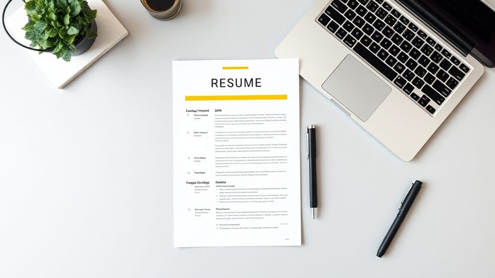A clean, modern resume layout emphasising skills sections over job title history