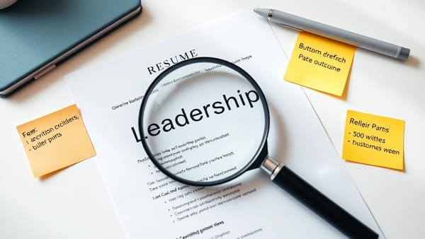 Why 'Leadership' on Your Resume Is Costing You Interviews